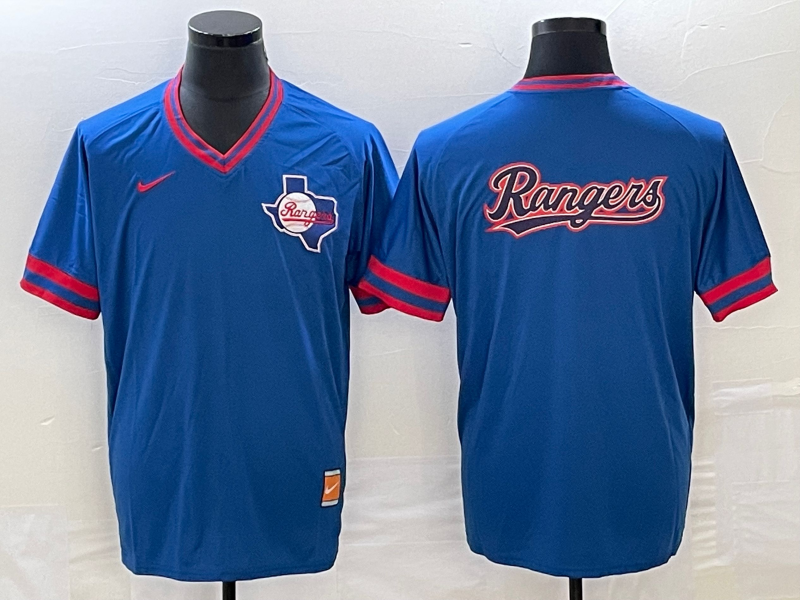Men's Texas Rangers Blue Jersey